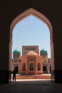 Patio de la mezquita. Bukhara