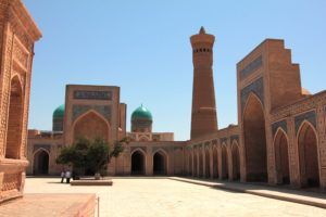 Patio de la mezquita. Bukhara