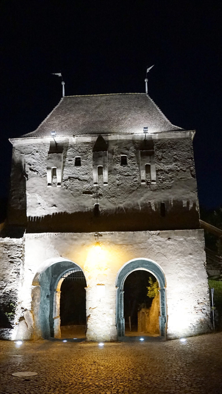 Sighisoara. Puerta de la muralla