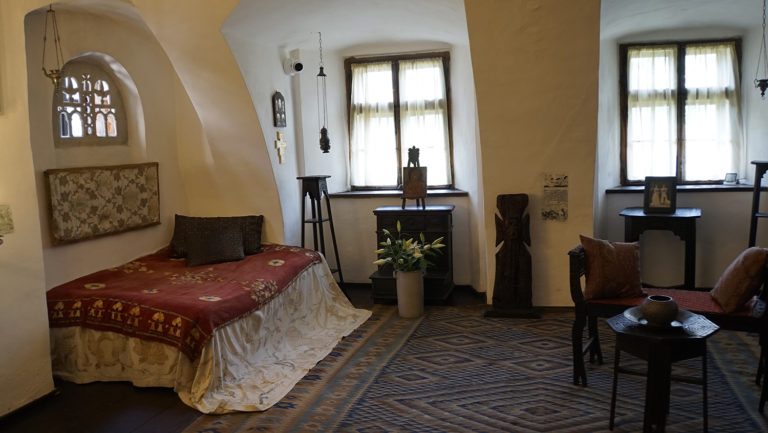 Castillo de Bran. Habitación