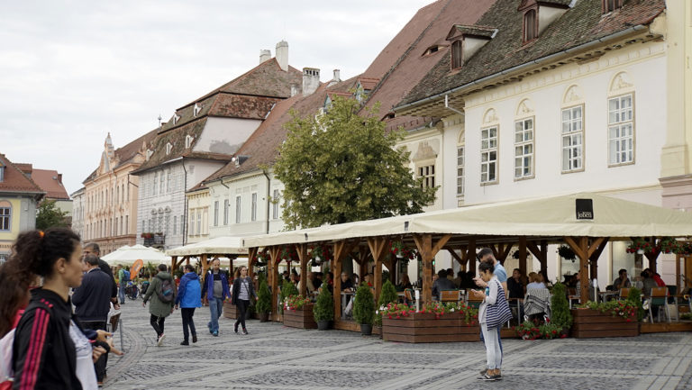 Sibiu. Plaza Pequeña