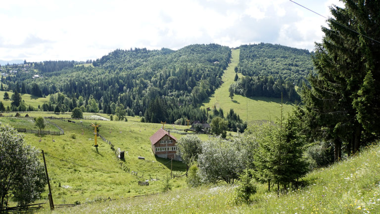 Paisaje de colinas